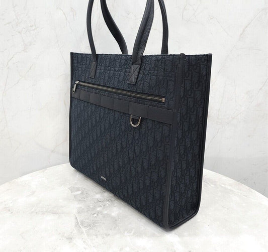 Dior New Oblinq Jacquard Safari Tote Bag 1ESSH224YKY 124412093