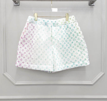 Louis Vuitton Gradient Monogram Mesh Shorts 1A9V7K 101955656
