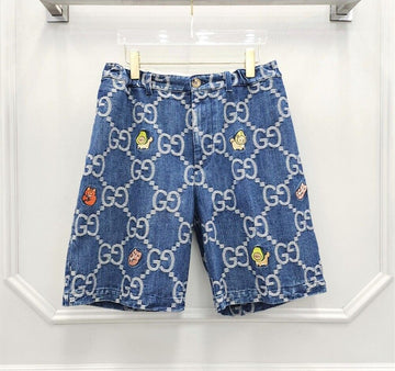 Gucci GG Animal Multi-Logo Shorts 64265659