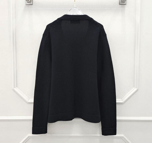 Dior Couture Cardigan Black Cashmere Jersey 76813005