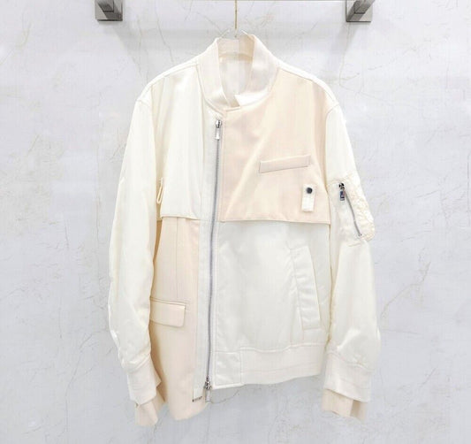 Dior x sacai Hybrid Technical Bomber Jacket 117789248