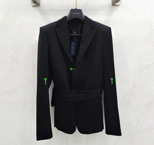Louis Vuitton Hook Belted Single Jacket - SKU 52 124800904