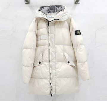 Stone Island Crinkle Labs Wappen Long Padding 123100746