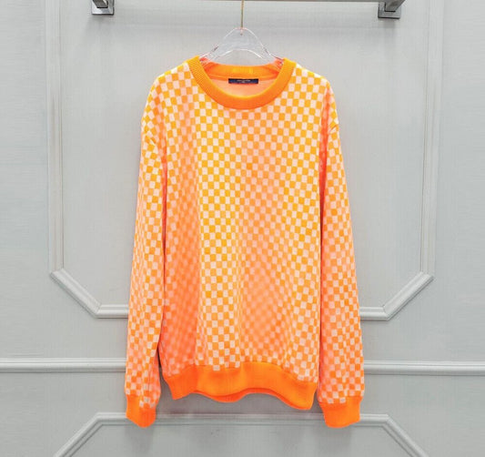 Louis Vuitton Orange Damier Flow Sweatshirt 87565887