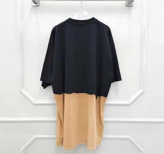 vetements Bleached Logo Embroidery Oversized T-Shirt 62602327