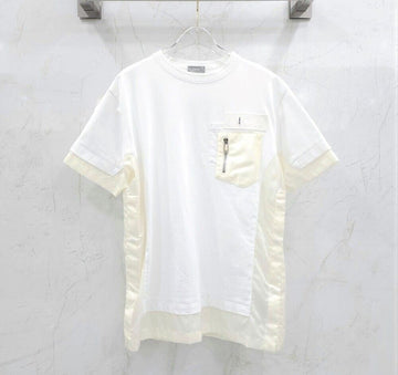 Dior sacai Logo Embroidered Pocket T-Shirt 61583872