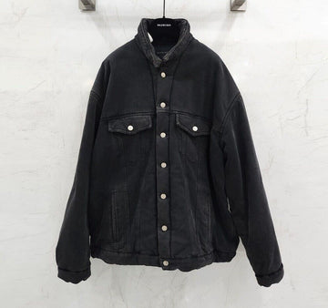 Balenciaga Padded Japanese Denim Jacket 681689 119569775