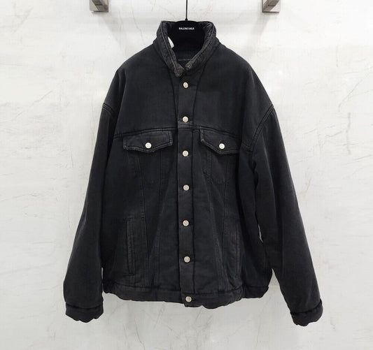 Balenciaga Padded Japanese Denim Jacket 681689 119569775