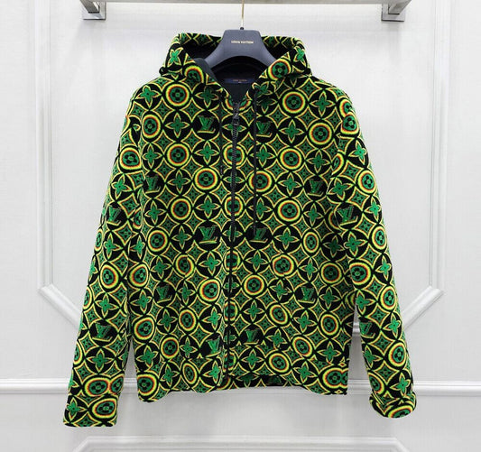 Louis Vuitton Jamaican Flower Hooded Jacket 63209352