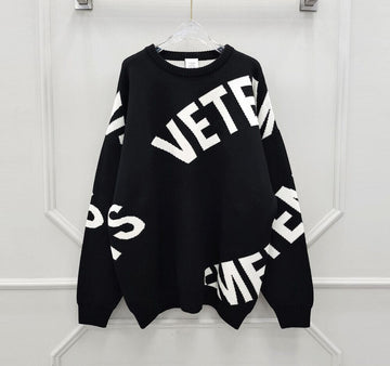vetements Giant Logo Wool Knit 88086450