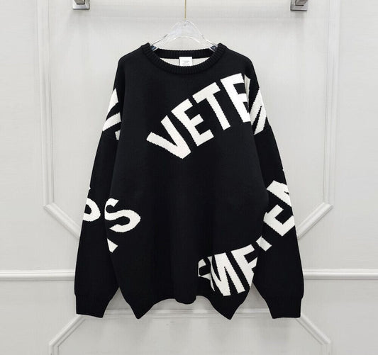 vetements Giant Logo Wool Knit 88086450