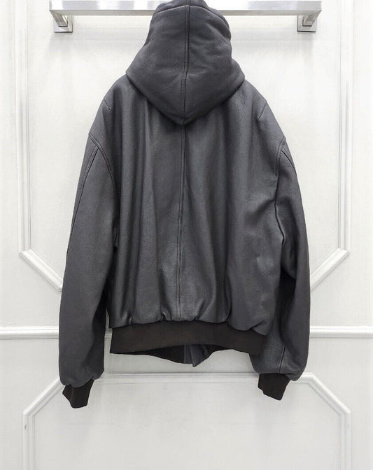 Balenciaga Sporty Bi Taxi Bomber Brown 75061706
