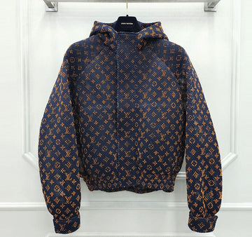 Louis Vuitton Gradient Monogram Mesh Bomber Jacket 61583900