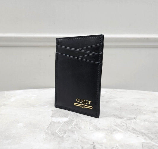 Gucci Black Logo Card Holder 94578717