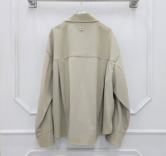 Wooyoungmi Khaki Double Pocket Pullover 77716479