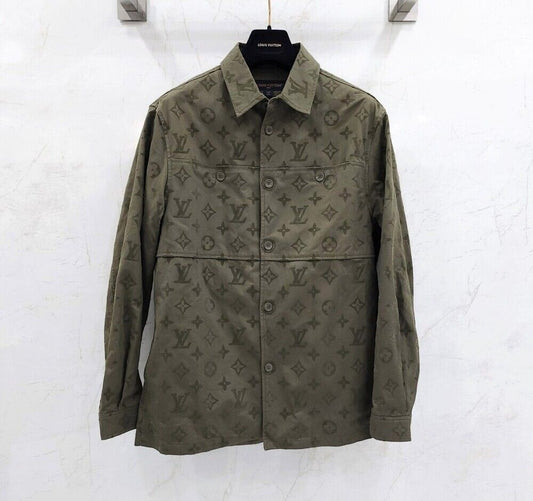Louis Vuitton Monogram Cotton Overshirt Jacket 1ABNP9 118701877