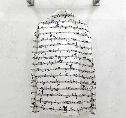 Louis Vuitton Military Silk Shirt 1AATIC SKU 125543065