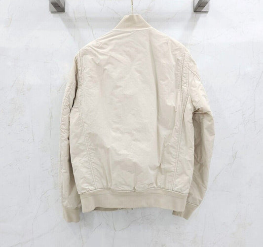 CP Company Ivory Lens Wapen Quilting Bomber Jacket SKU 90 121376315