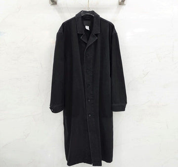 Alexander Wang Black Single Casual Denim Coat 116136887