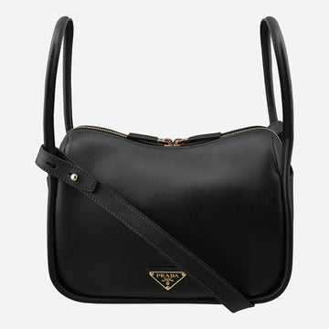 Prada Darling Leather Handbag Black 140630382