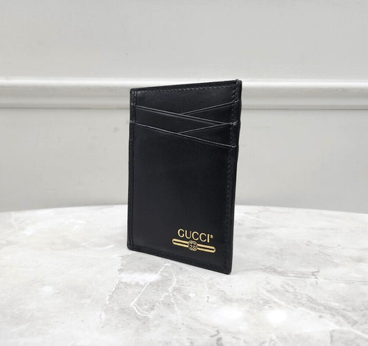 Gucci Black Logo Card Holder 94578717