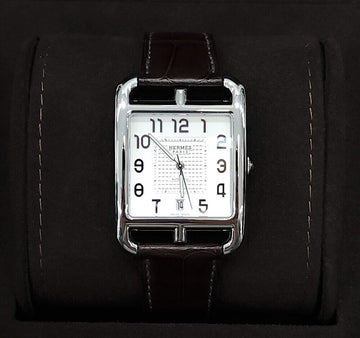 Hermes Cape Cod Automatic Alligator Watch 41MM 77291670