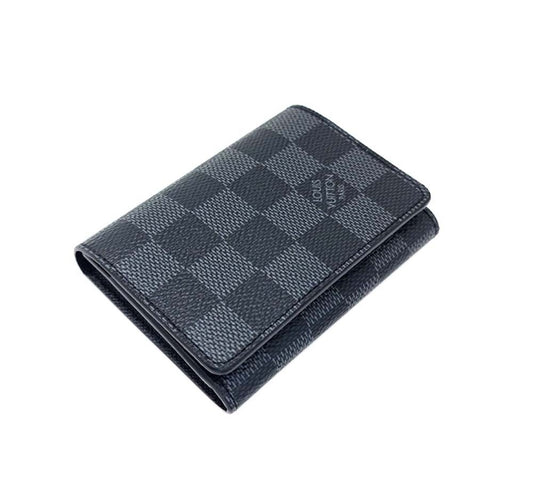 Louis Vuitton Graphite Envelope Card Holder 6064846297 30861737