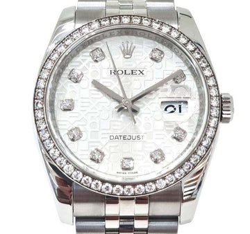 Rolex Datejust 10P Diamond Watch 116244 6033701502 30566879