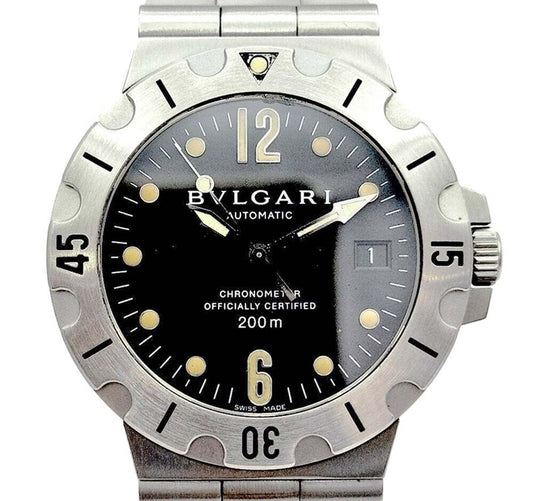 Bulgari Diagono Steel Watch SD38S 7064181096 60831637