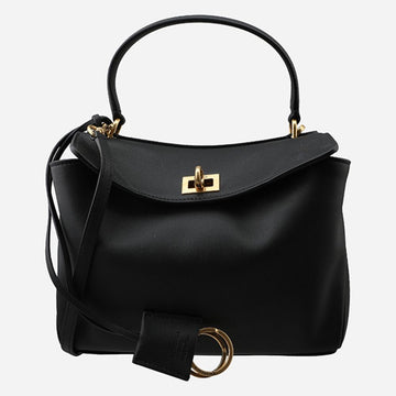 Balenciaga Rodeo Mini Shoulder Bag Black Gold 144843807